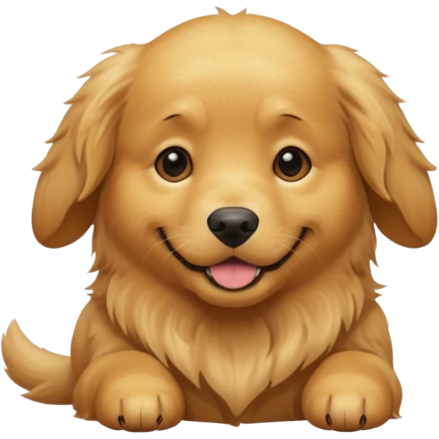 Golden retriever emoji