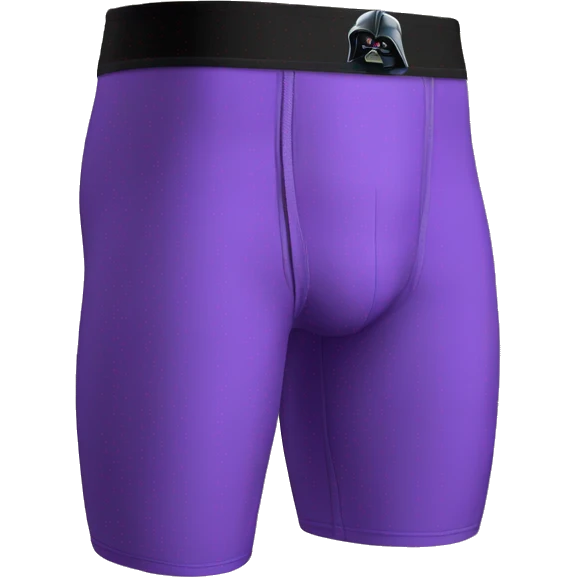darth vaider violet boxer briefs emoji
