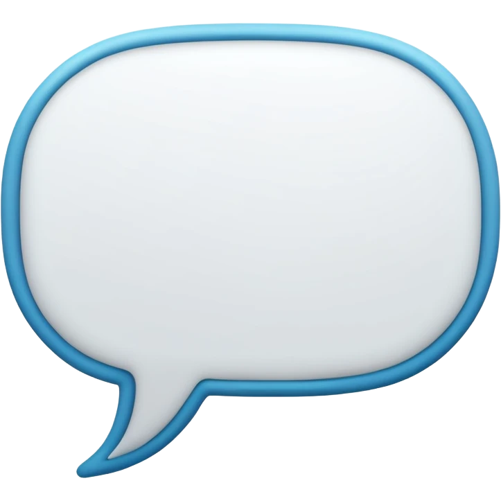 Thought speech bubble emoji