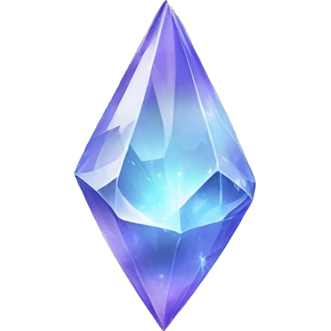 Raw magic crystal  emoji