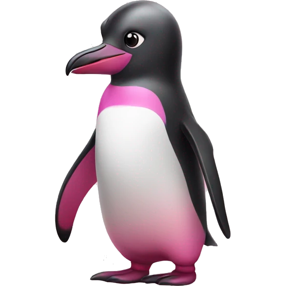 pink penguin  emoji