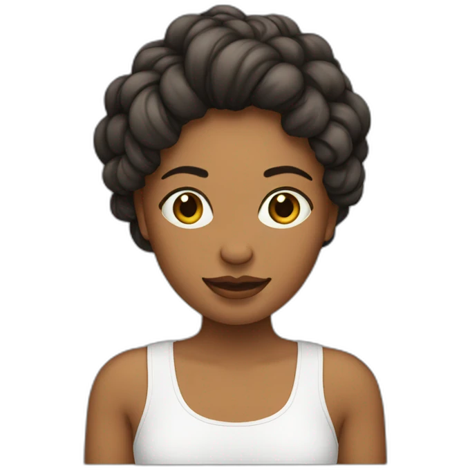 Femme avec les bras croisés emoji