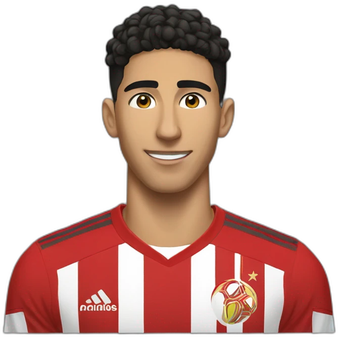 Achraf hakimi emoji