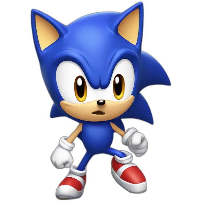 Sonic, poupe emoji