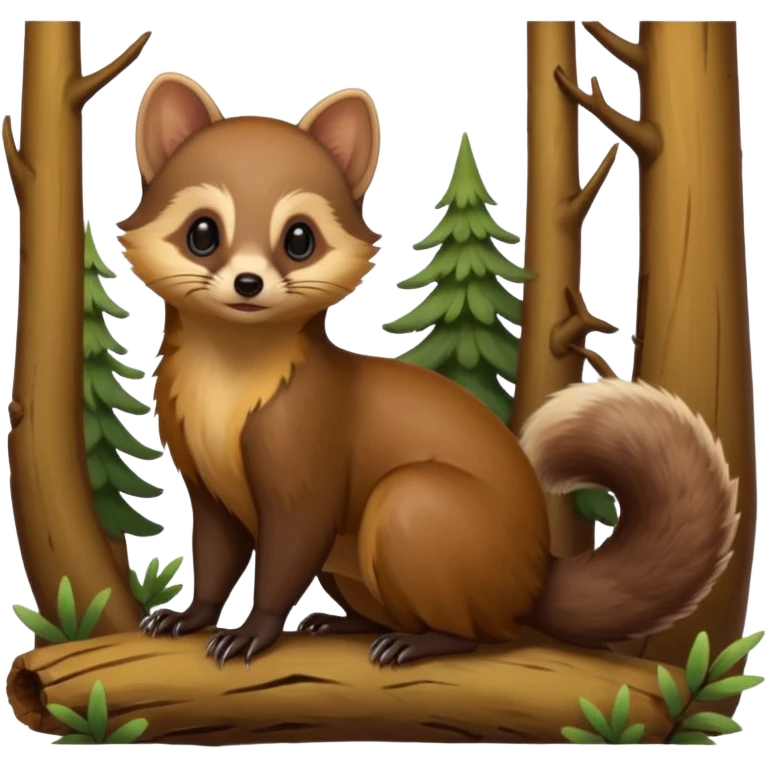 European pine marten emoji