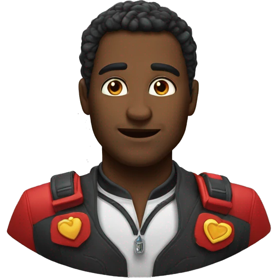 un cuore nero spezzat emoji