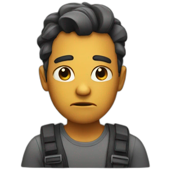 not impressed emoji