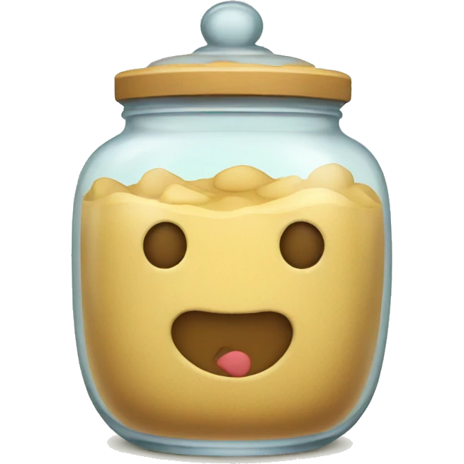 glass cookie jar emoji
