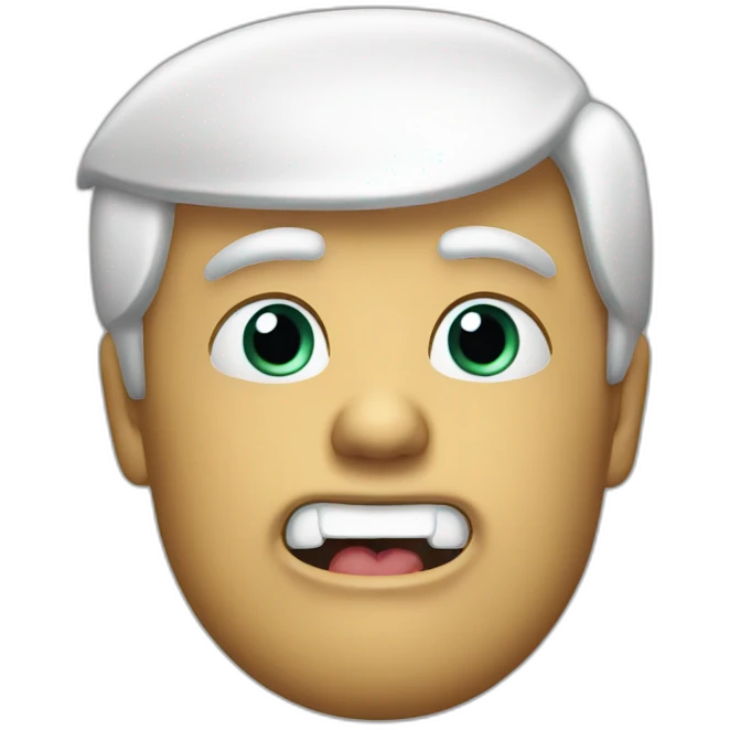 donal-trump-drooling emoji