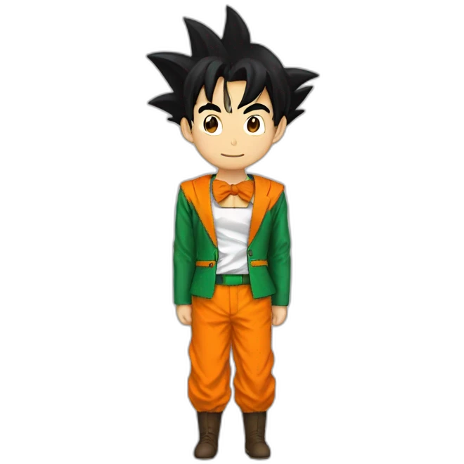fernanfloo con traje de goku emoji