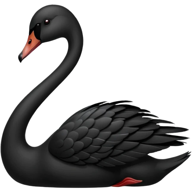 Cisne negro emoji