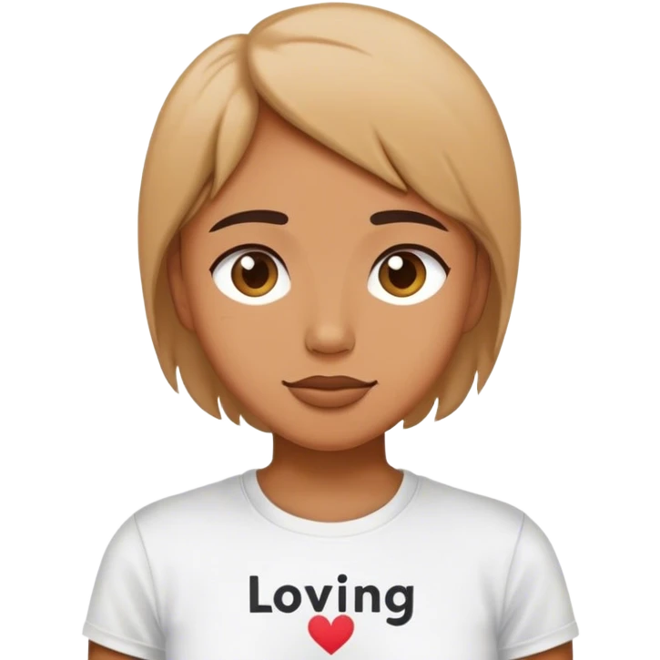 Loving is easy emoji
