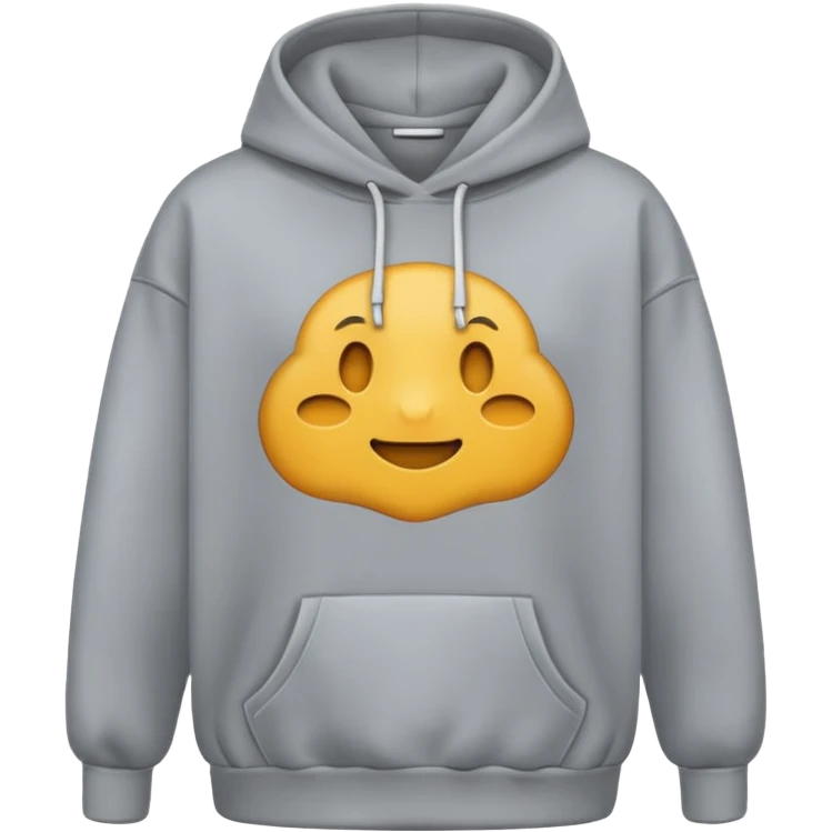Oversized hoodie emoji