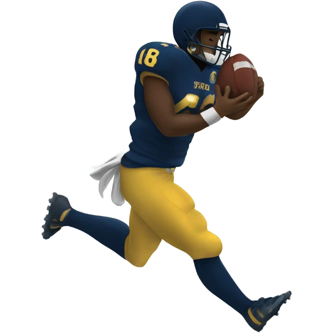 JSN scoring a TD emoji
