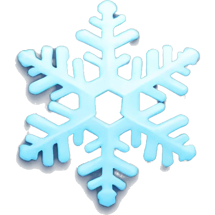 snowflake emoji