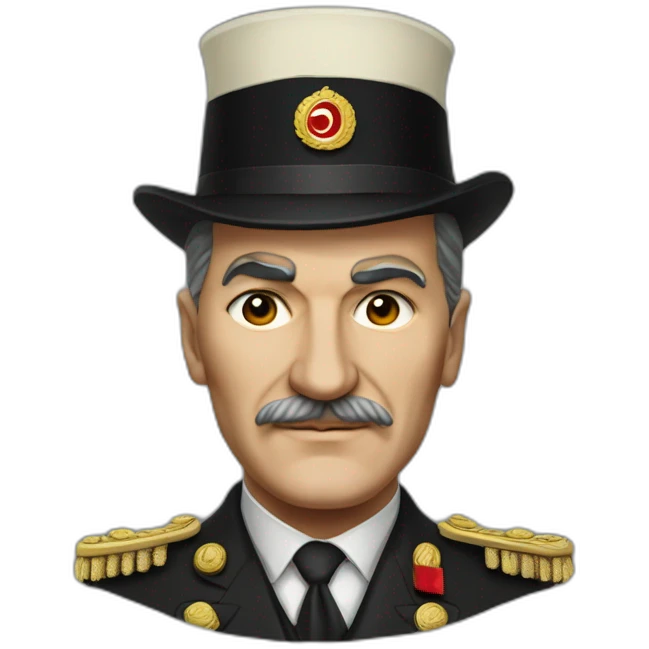 Gülümseyen Atatürk  emoji