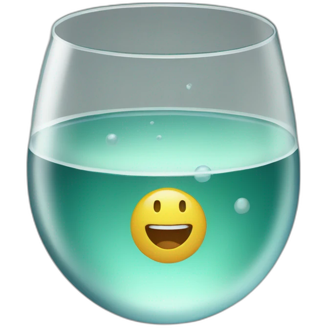 Verre d'eau emoji