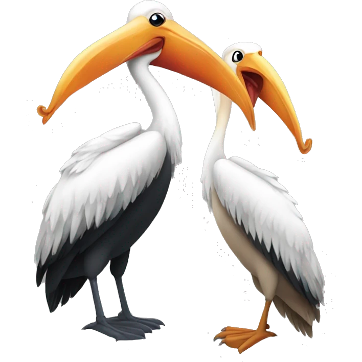 Pelican and Phoenix emoji