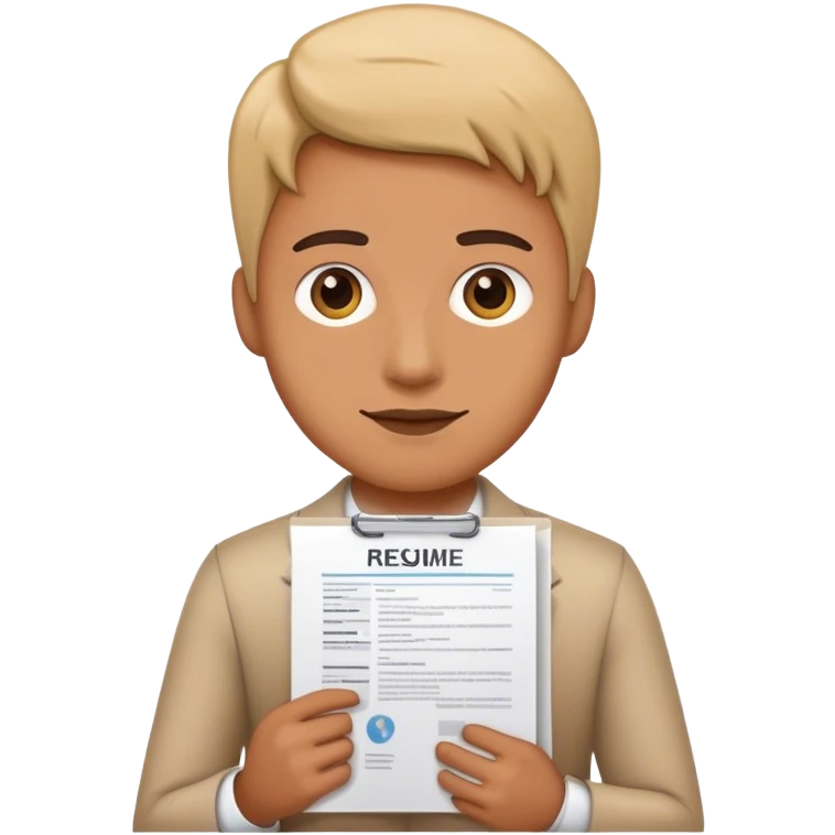 photo format cv emoji