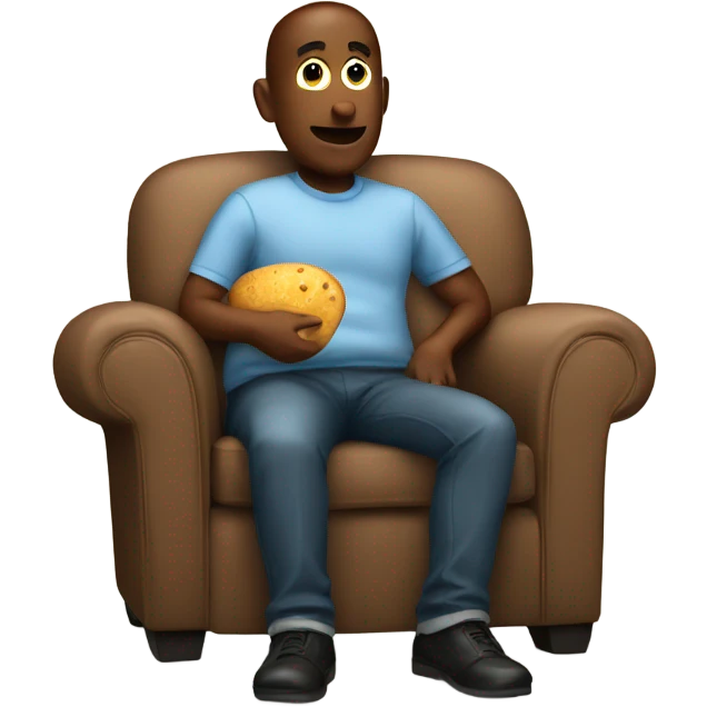 Couch potato  emoji