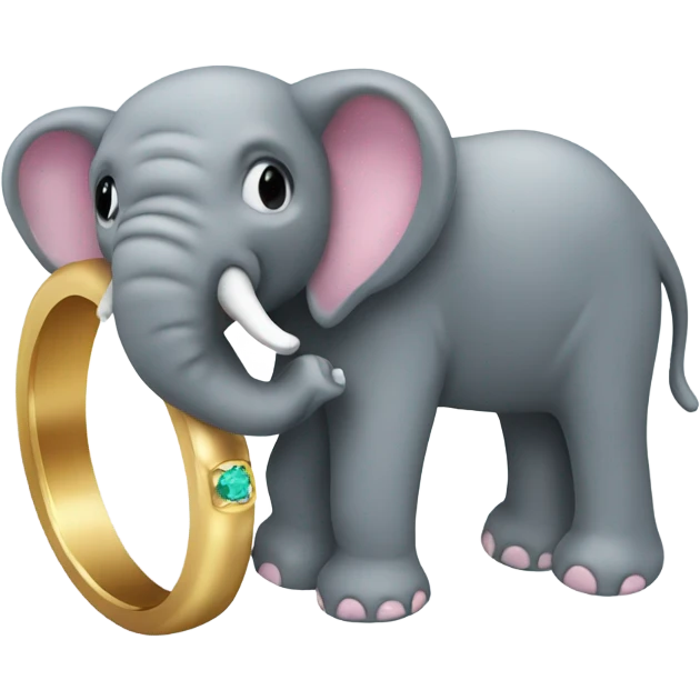 Elephant ring emoji