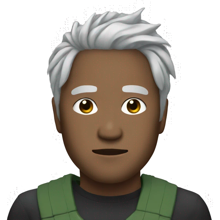 Suguru Geto with loose hair  emoji