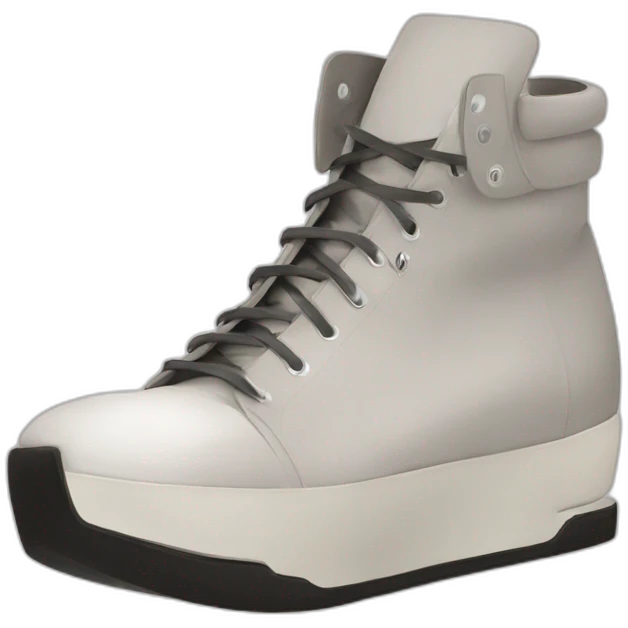rick owens shoes emoji