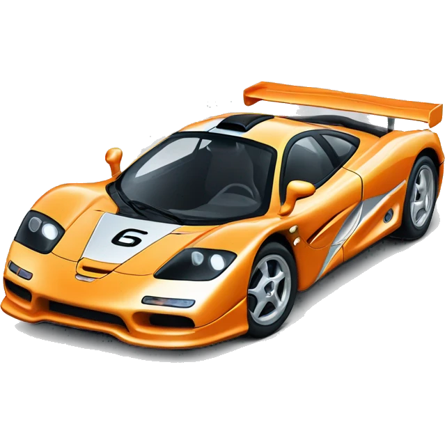 mclaren f1 car emoji