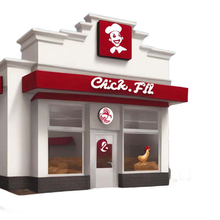 Chick fil a emoji