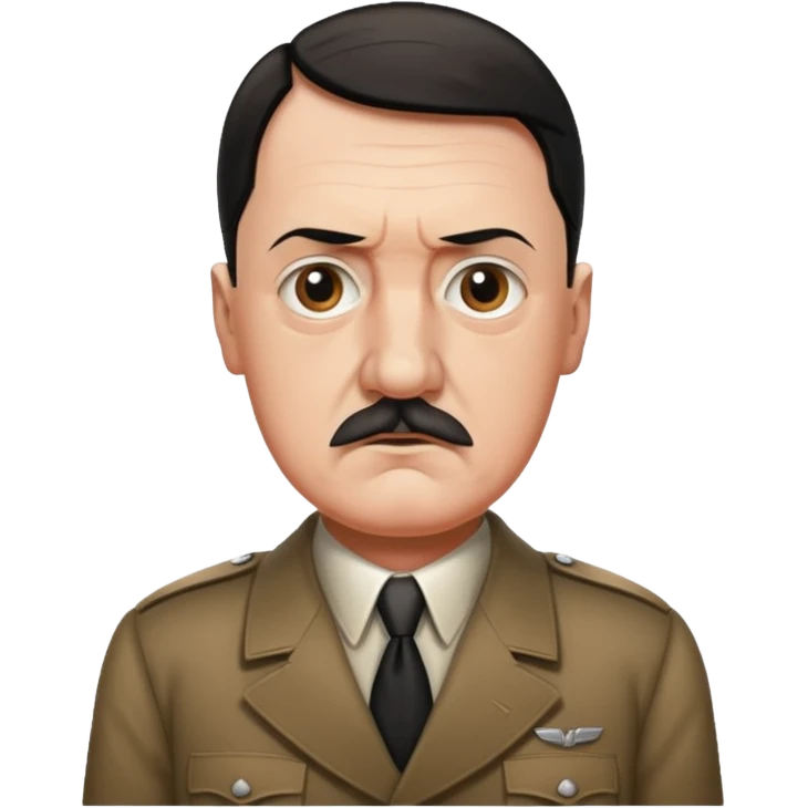 Hitler standing emoji