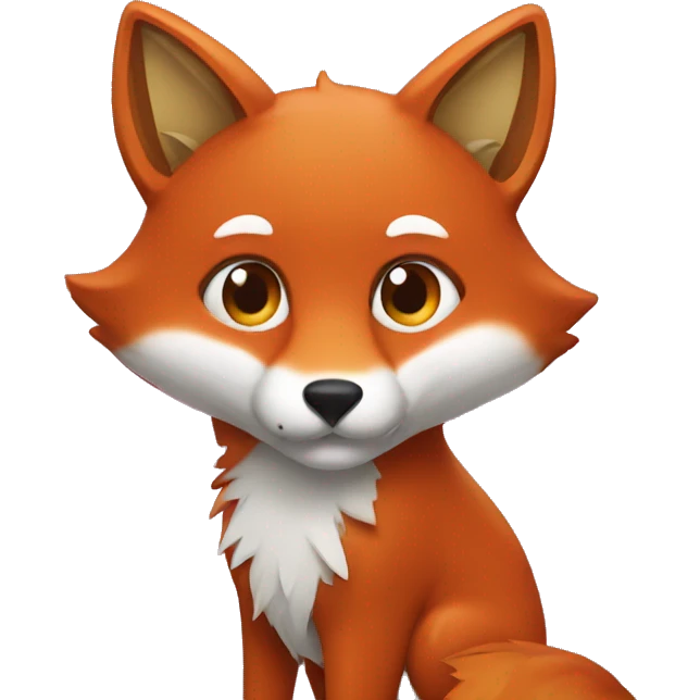 Fox with chili emoji