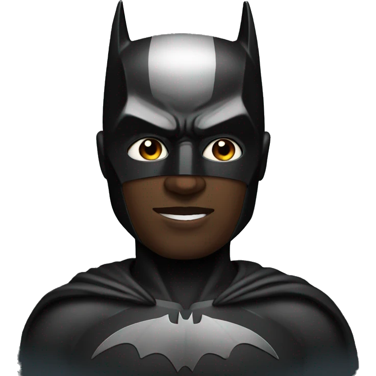 Black Batman emoji