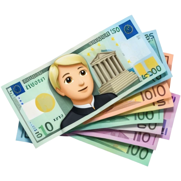 banconote euro emoji