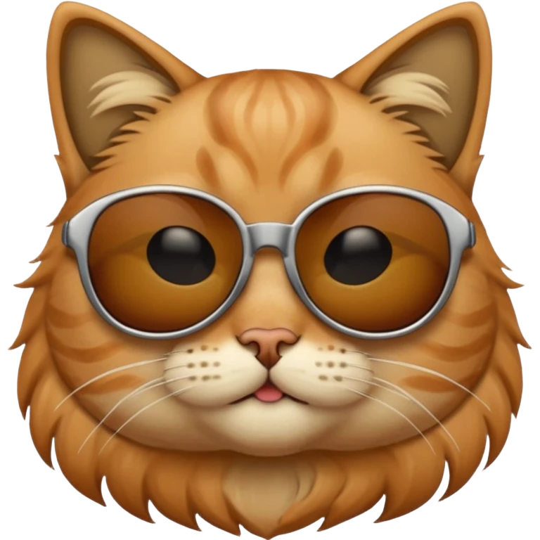 Cat wearing sunglasses emoji