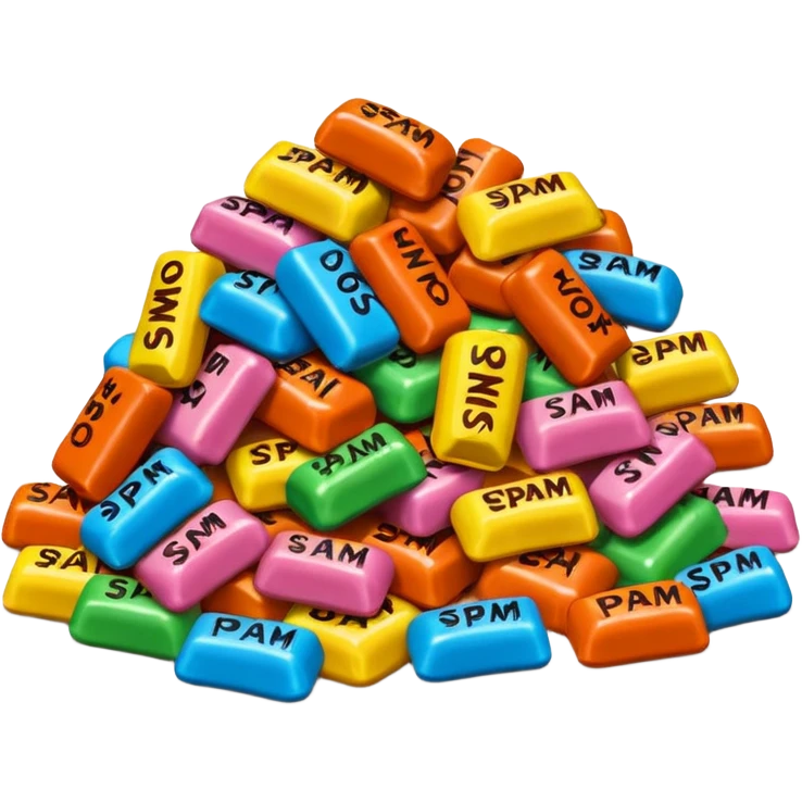 spam halloween candy emoji