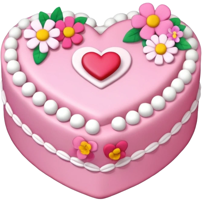 cake in the heart emoji