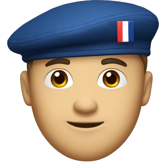french beret emoji