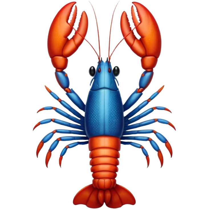 White lobster  emoji