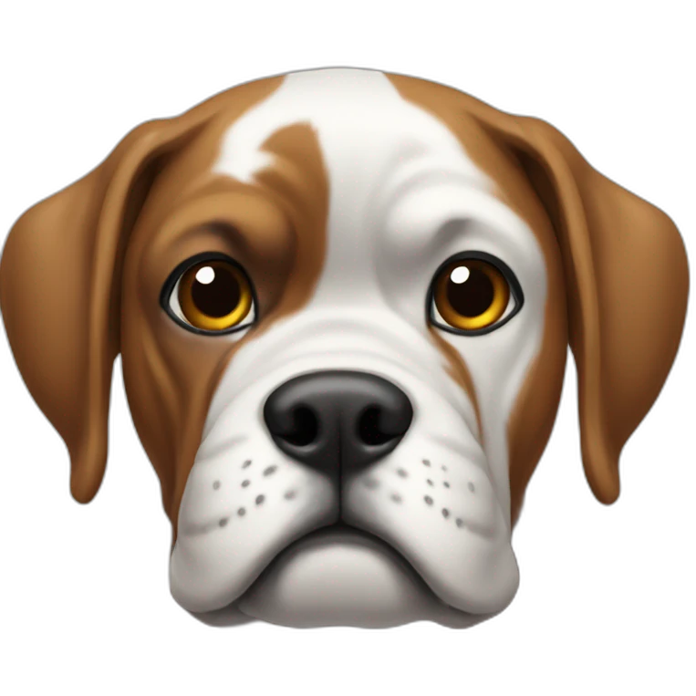 Boxer blanc emoji