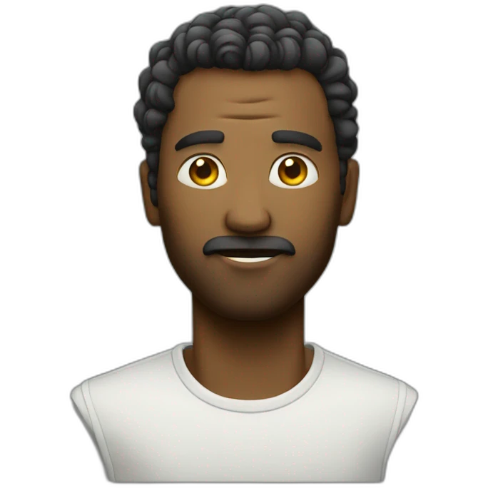 Cool voilent man emoji