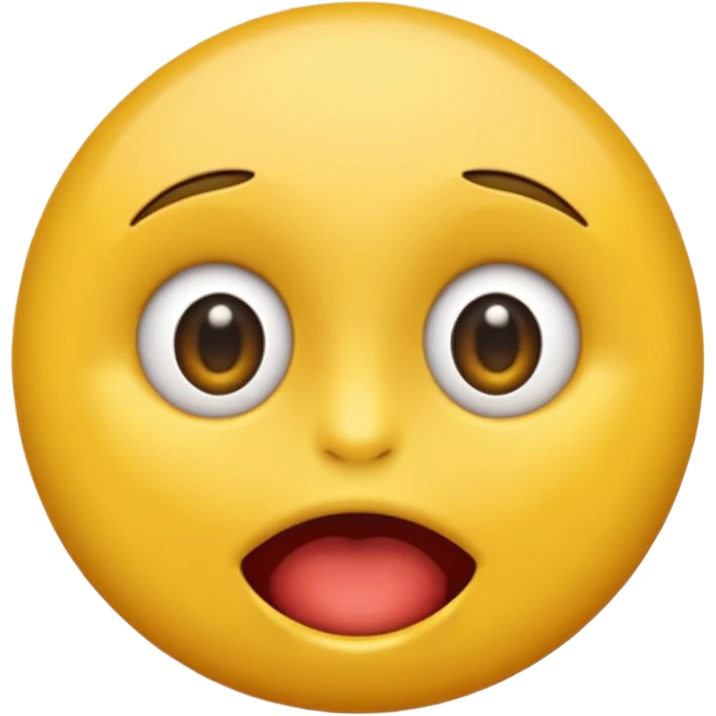 Un emoji qui est choqué  emoji