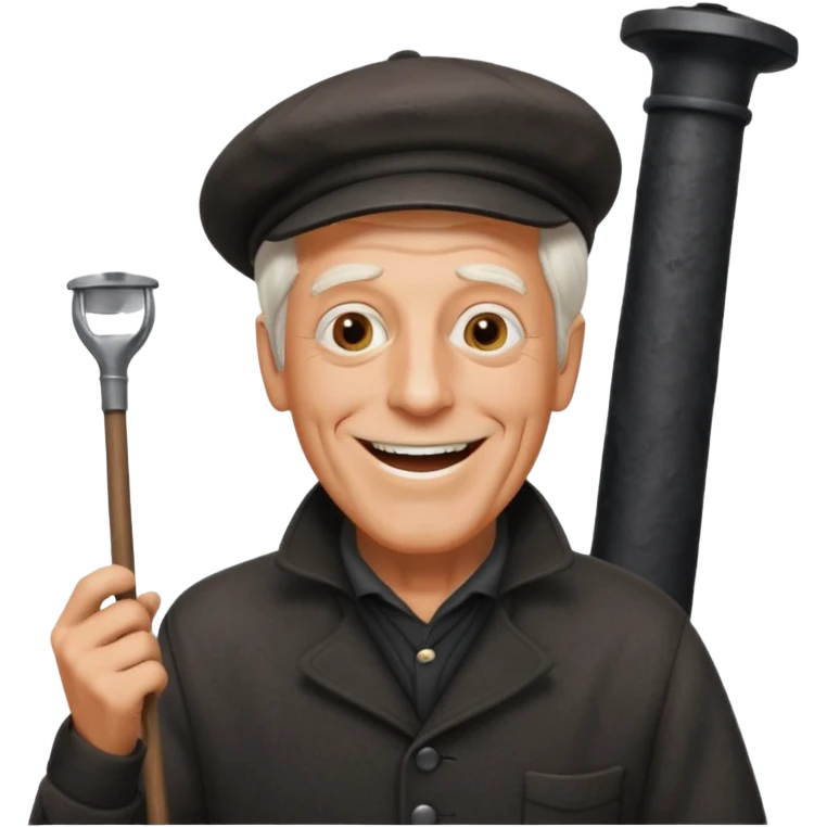 Dick Van Dyke chimney sweep  for discord  emoji