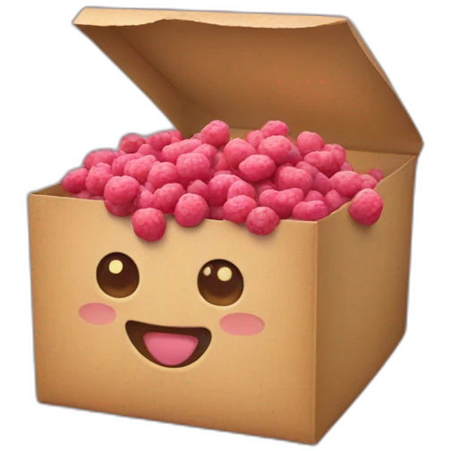 Sweet box emoji