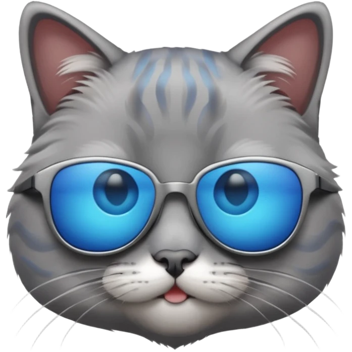 Cat wearing sunglasses emoji