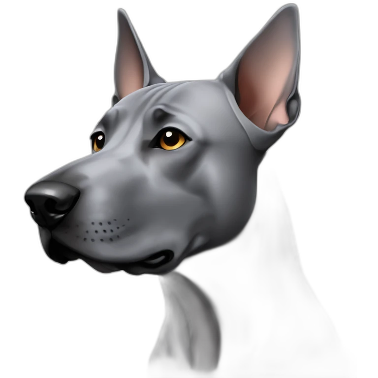 Dog gray Thai Ridgeback emoji