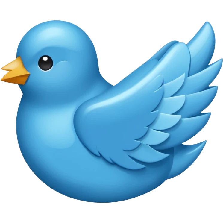 x twitter logo emoji
