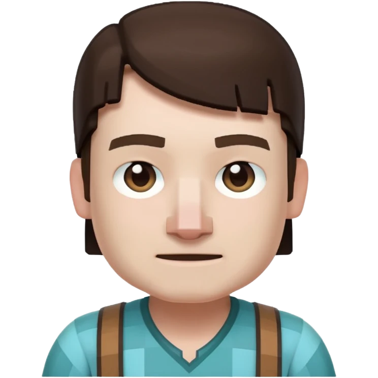 villager from Minecraft face emoji