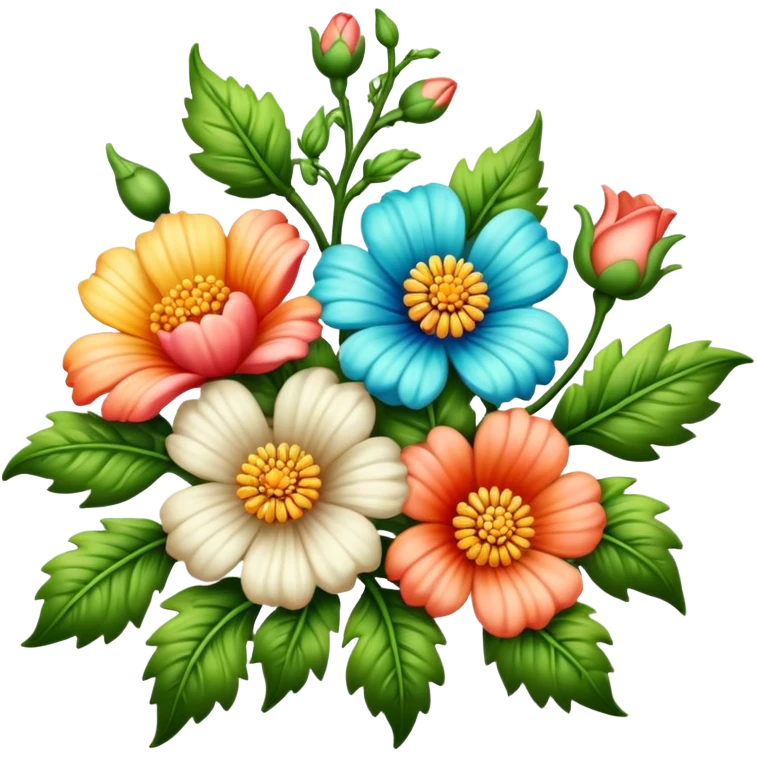 rococo flower emoji