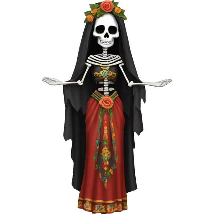Santa Muerta, Goddess of Death.  emoji