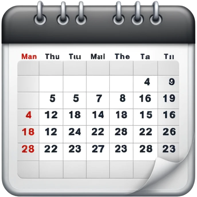 calender emoji